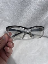 Safety Glasses Black Clear Full Rim Wrap READing Glasses - Perfect For The Shop
