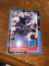 1988 Donruss NELSON LIRIANO Rookie Card #32. TORONTO BLUE JAYS.. rookie card picture