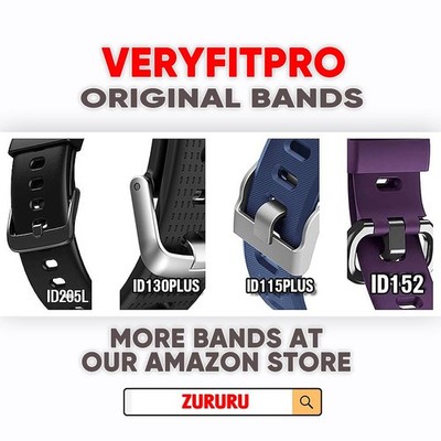Bande di ricambio ID115Plus HR, cinturino di ricambio colorato for ID115Plus HR Fitness Tracker Smart Watch, Viola