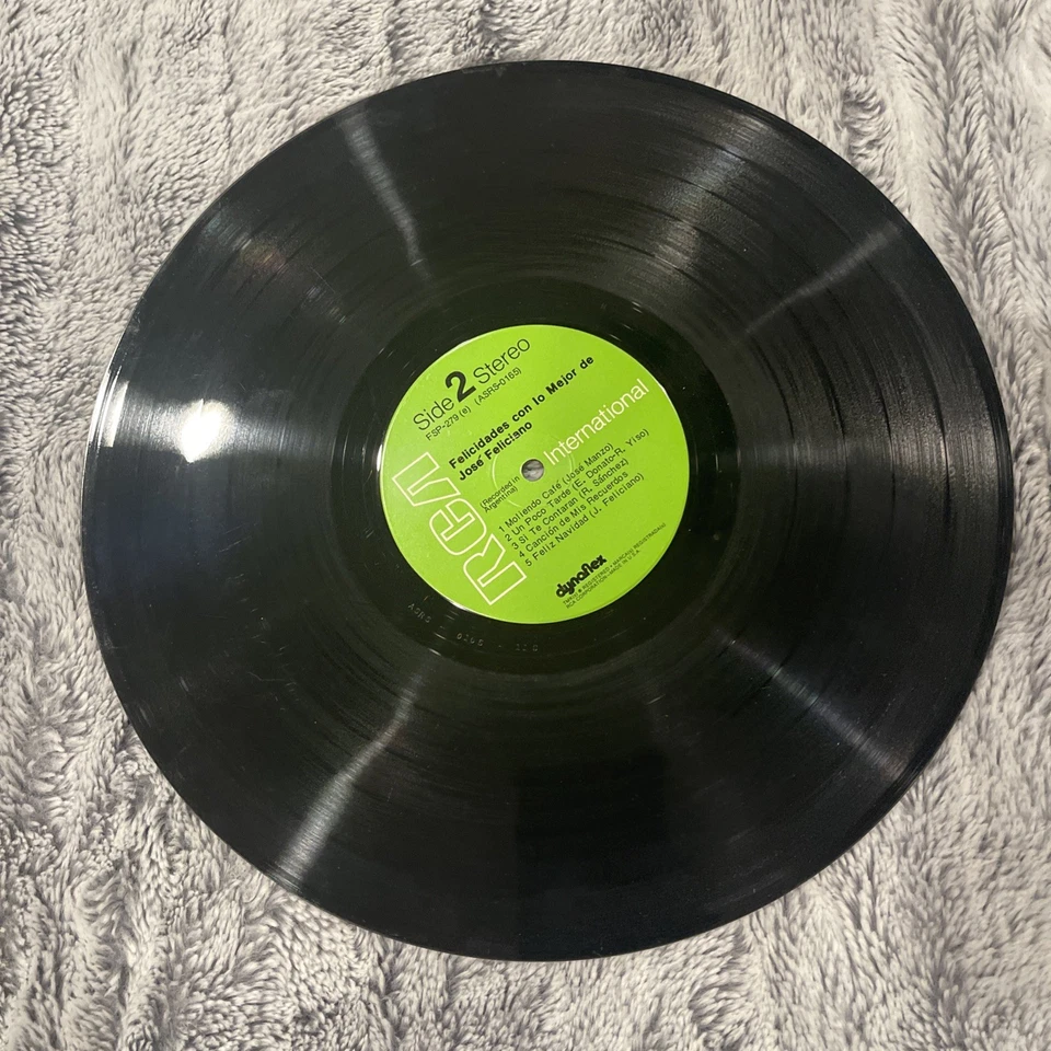 1971  Felicidades Con Lo Mejor JOSE FELICIANO US LP RCA FSP4383 Latin Pop - Image 4 of 4