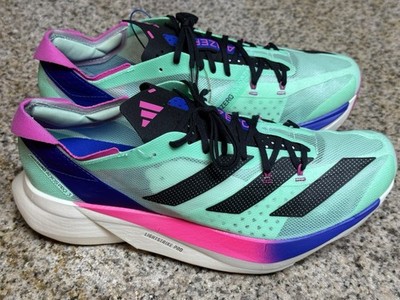 Adidas Adizero Adios Pro 3 - Pulse Mint/ Lucid Blue GW4249 - 9.5 Men/ 10.5 Women