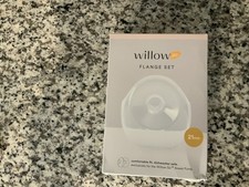 Willow Go Flange Set 21mm Dishwasher Safe Breast Pump Part