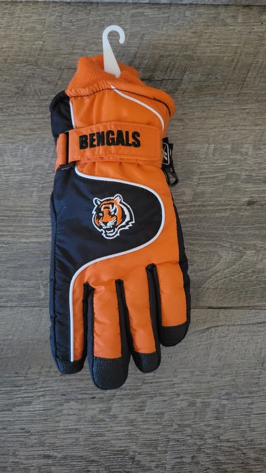 Guantes de esquí Cincinnati Bengals juveniles 8-20 de REEBOK Foto 2 de 4