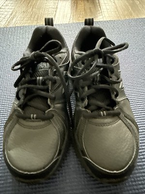 NEW BALANCE 857 WOMENS Non-Slip/Non-Marking WX857AB2 SIZE 6.5 BLACK / BLACK