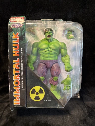 Marvel Diamond Select Immortal Hulk Collector Edition Action Figure DAMAGED BOX