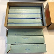 Starlight Rose 8 Sets Of 5 Piece Place Setting Flatware Rogers SilverPlate NIB