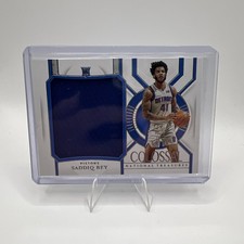 2020-21 National Treasures - Colossal Rookie Materials Saddiq Bey #CRM-SBY /99