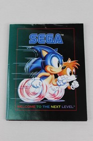 Original Sega Game Gear Sonic the Hedgehog Chaos Video Game & Box ** Untested