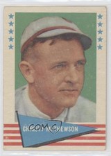 1961 Fleer Baseball Greats Christy Mathewson #59 HOF 2b4