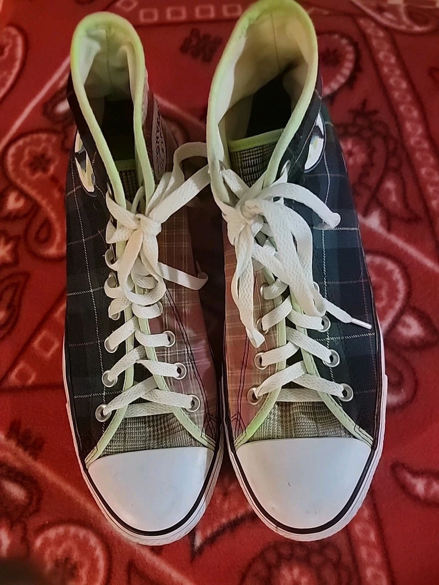 Converse Chuck Taylor All Star High Plaid Pack - World Peace  display picture 2