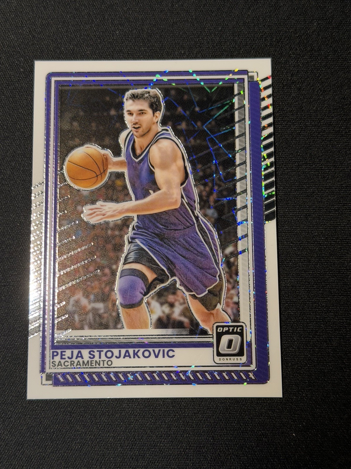 Peja Stojakovic 2025 Panini Donruss #188 White Lazar Optic SP 1/35
