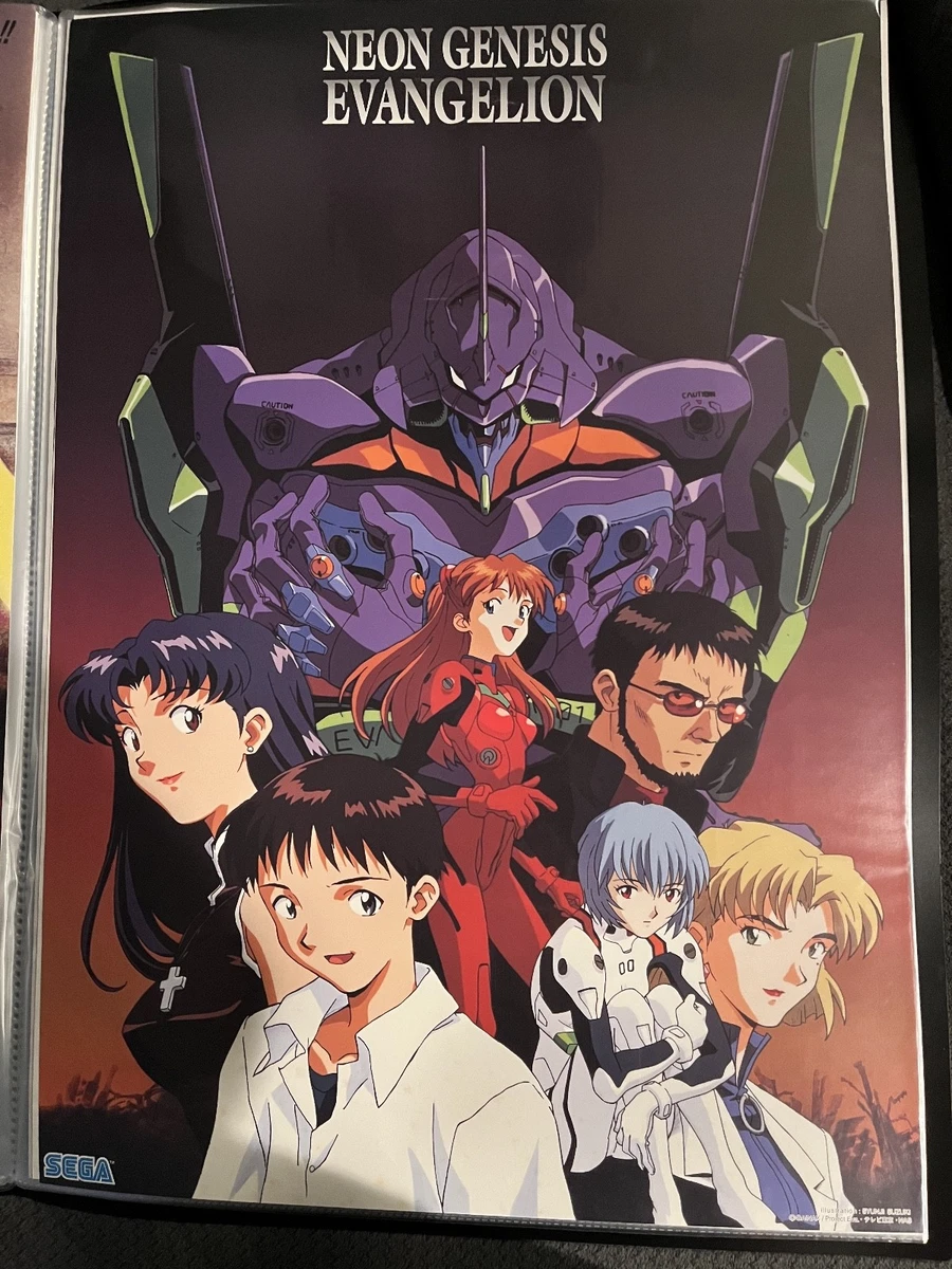 Neon Genesis Evangelion Poster In Collectible Evangelion Anime