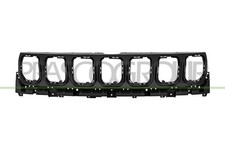 Kühlergrill Kühlergitter schwarz für Jeep Compass MX M 6 MP