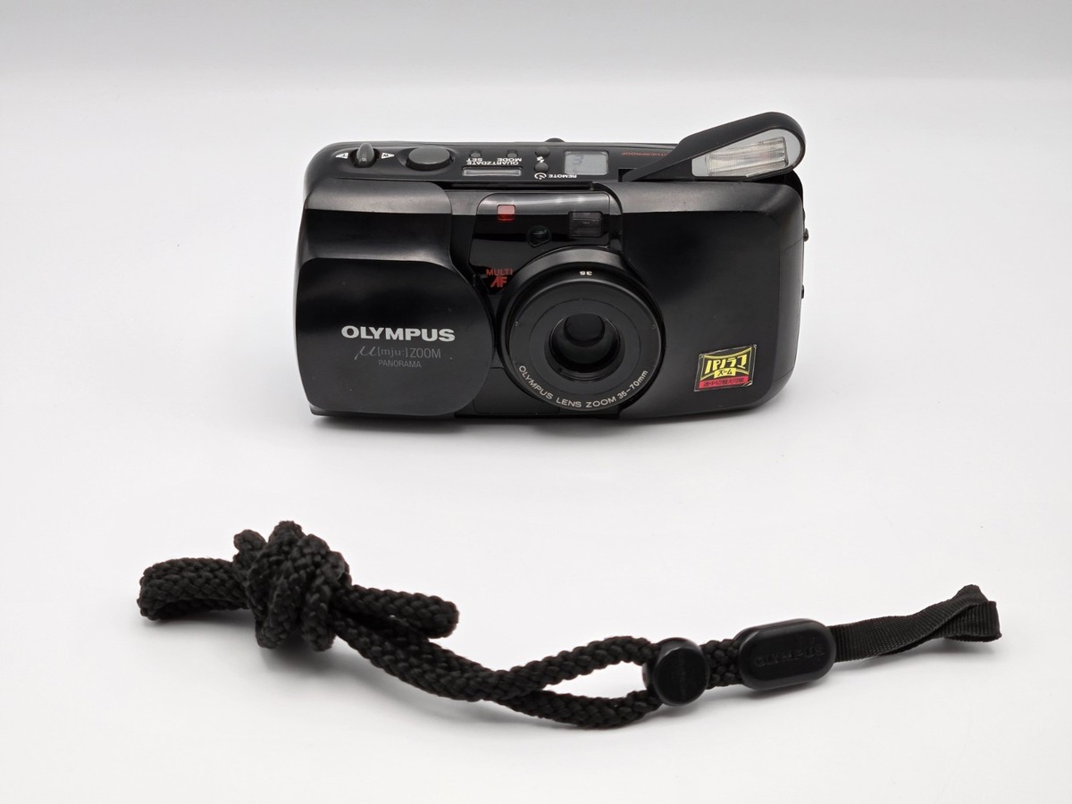N.MINT] OLYMPUS μ mju ZOOM PANORAMA Point & Shoot Compact Film