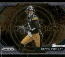 2023 Panini Prizm #F-9 Kenny Pickett Fireworks