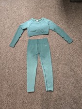 Gymshark Workput Set Crop M/L