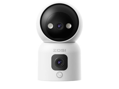 (#40) ZOSI C528 Dual Lens Indoor Wi-Fi Camera Human Detection Two-Way Audio