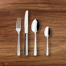 Cutipol Athena Stainless Steel Polished – 24-Piece Cutlery Set Made in Portugal