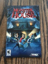 Monster House ps2 PlayStation 2 Authentic manual Only