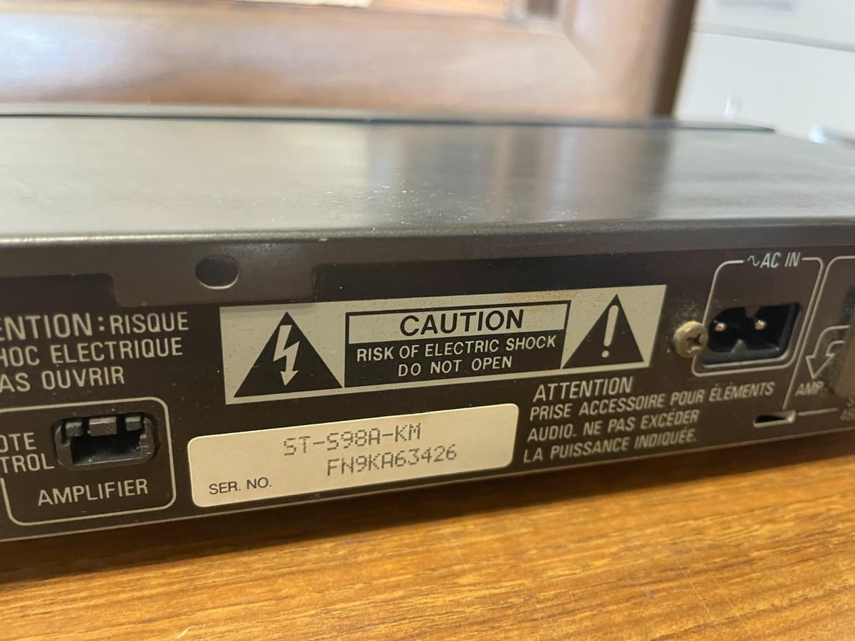 G3t Technics St-s98a Quartz Synthesizer Am/fm Stereo Tuner for