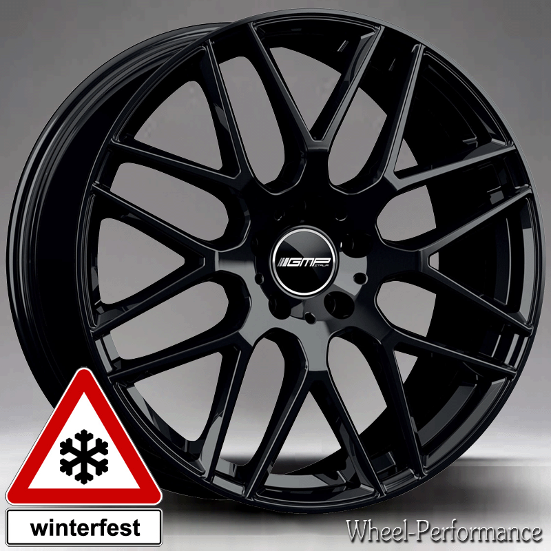 22 Zoll GT9 Alufelgen 10X22 5X112 ET18 Schwarz GläNzend FüR Audi-image