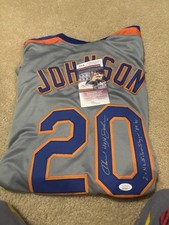 Howard Johnson Find Matt’s Jersey Inscription Two Times Nl Silver Slugger 89–91