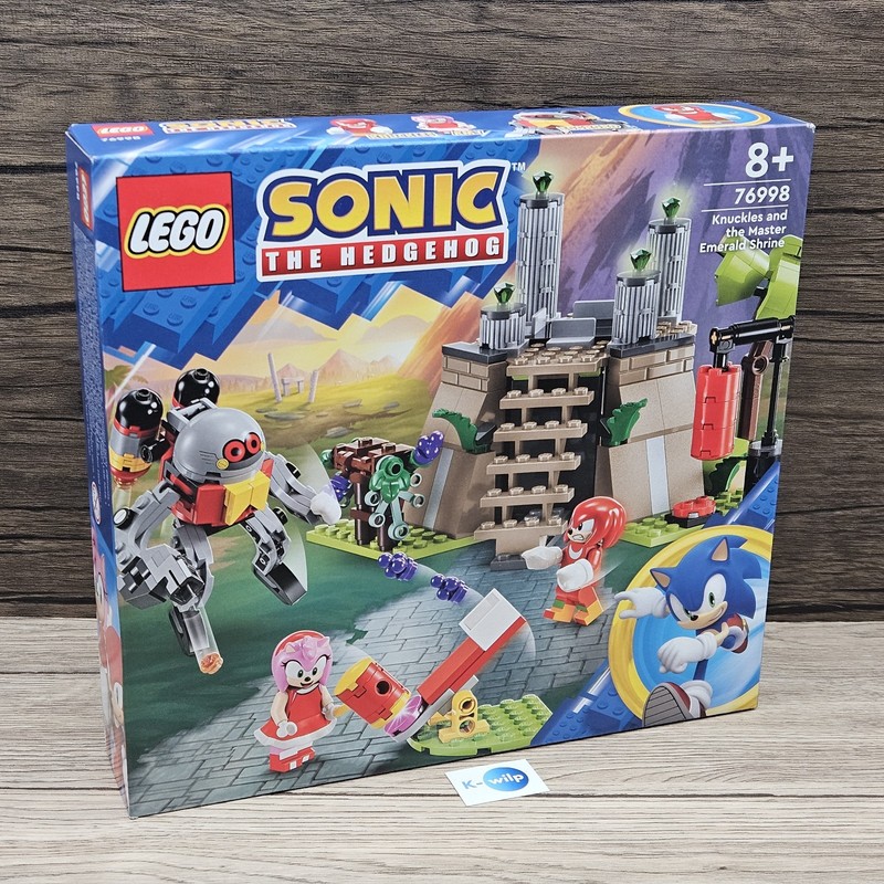 LEGO 76998 Knuckles and the Master Emerald Shrine Sonic The Hedgehog Brand New