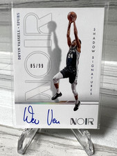 2021-22 Panini Noir Shadow Signatures Devin Vassell /99