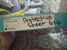 Coloplast Brava Protective Sheets, 6x6 Inches, for OSTOMY, 5-Pack FREE SHIPPING 