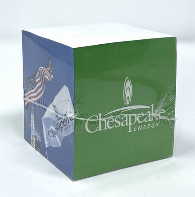 Vintage Chesapeake Energy Post-it Note Paper Cube Oil Gas Collectible New