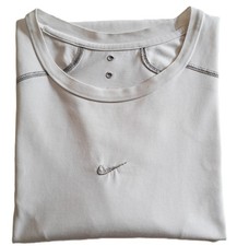 Nike tennis shirt in white, size L