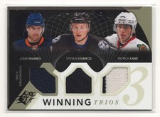 10-11 SPX John Tavares Steven Stamkos Patrick Kane Winning Trios Jersey /50