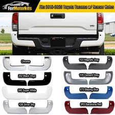 Rear Bumper End Caps W/Sensor Holes For 2016-2023 Toyota Tacoma Set of 2 LH & RH