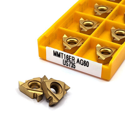 MMT16ER AG60 US735 Thread Inserts | CNC External Threading Steel/Alloy Heavy-Dut