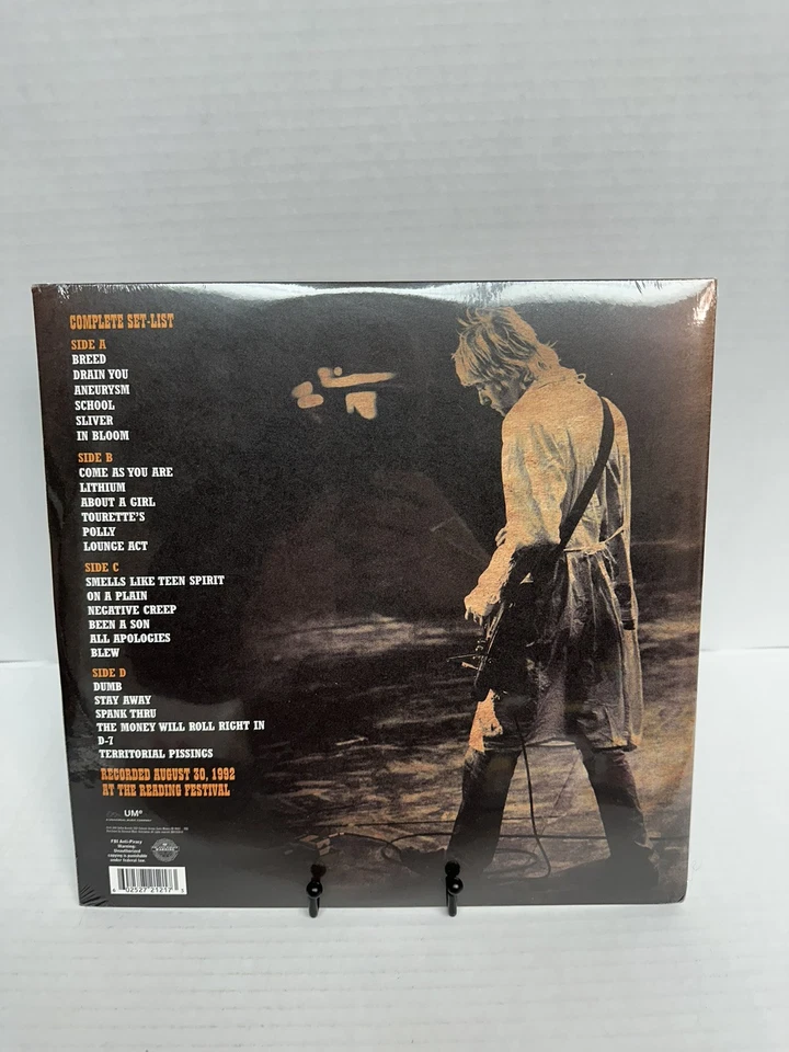 NIRVANA - Live At Reading 2 x LP - Vinyl Album -2009 SEALED MINT Foto 3 de 4
