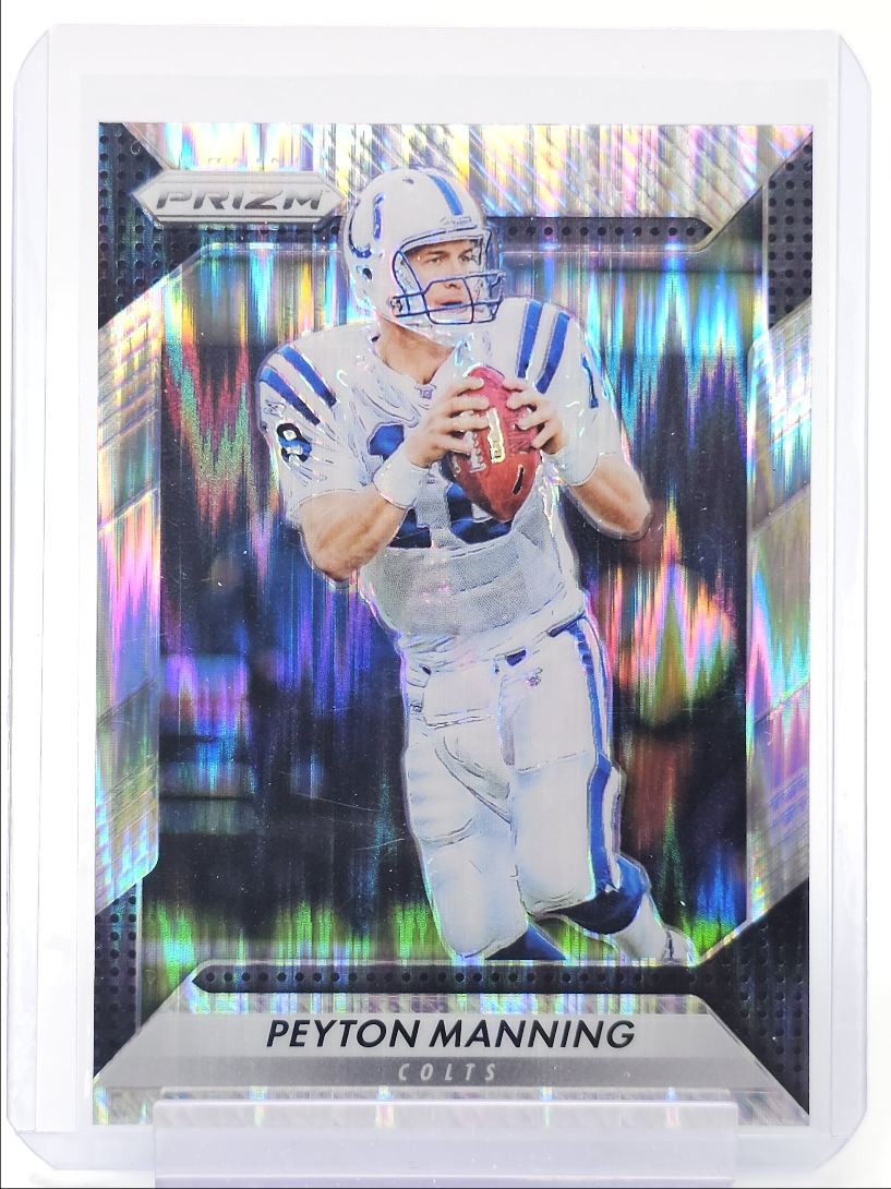 PEYTON MANNING 2016 PANINI PRIZM FLASH INDIANAPOLIS COLTS #125 Q6015