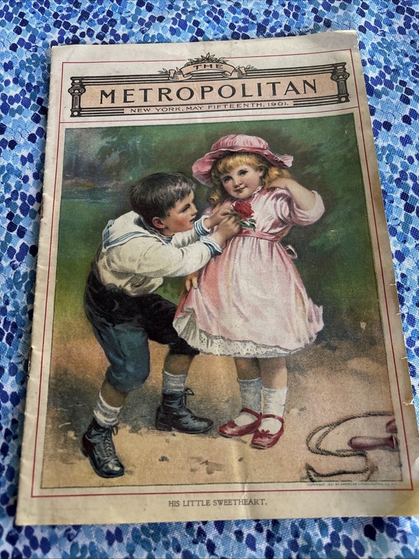 May 15, 1901 MAGAZINE for Young People/Teens The METROPOLITAN Punch & Judy Play