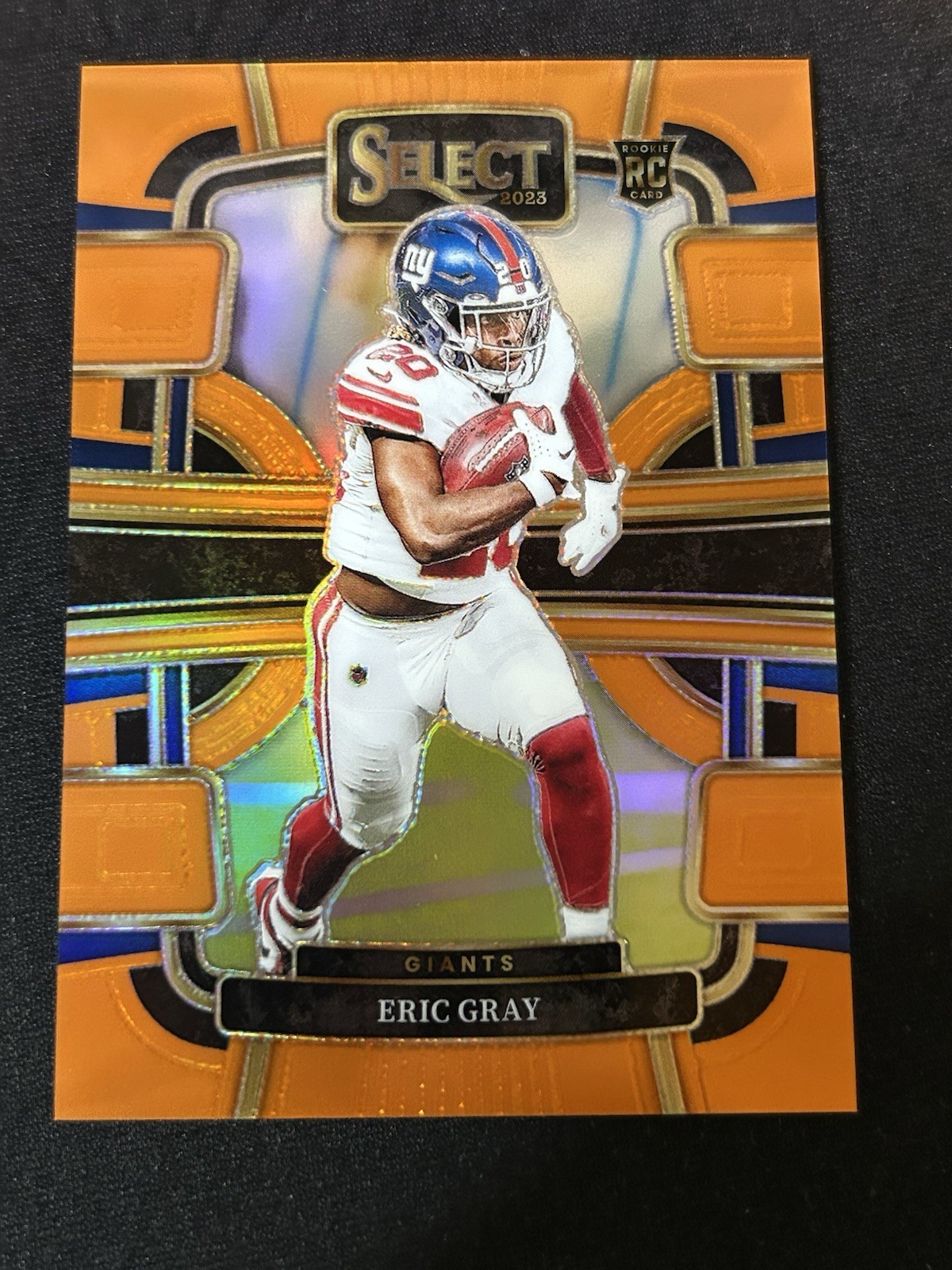 Eric Gray Panini Select #74 Orange