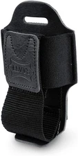 Levy Wireless Transmitter Bodypack Holder, Black Leather