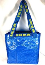 BRATTBY Bag Small Blue Frakta Shopping Beach Grocery Tote Bags 3.5 Gallon