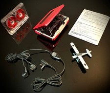 Sony Cassette Walkman WM-EX633 remote control Orange headphone jack music player