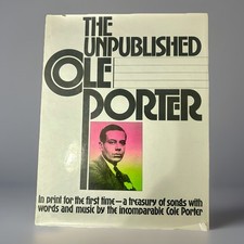 The Unpublished Cole Porter by Robert Kimball - HC w/dust jacket *FREE 📦*