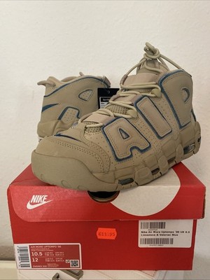 Nike Air More Uptempo 96 Limestone / Valerian Blue US 10,5 EUR 44,5