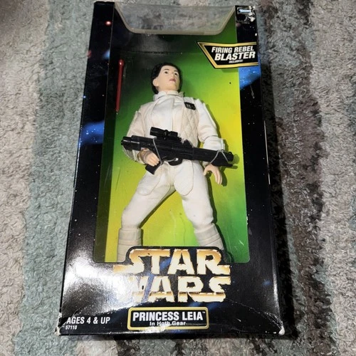 Star Wars Action Collection Princess Leia Hoth Gear 12" Action Figure 1998 New