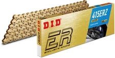 D.I.D 415 ERZ Series Racing Chain - 120 Links - Gold Motorcycle 415ERZX120RB