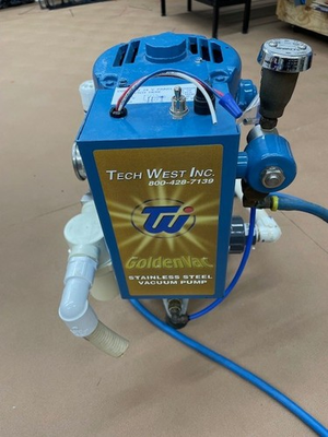 #ad #ad Dental vacuum pump by tech west goldenvac vplg5ss $1900.00