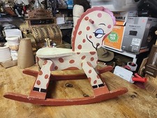 Antique Childs Rocking Horse. All Original. Hobby Horse