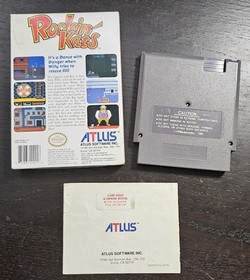 Rockin' Kats (Nintendo Entertainment System, 1991) NES Game/Manual/Box RARE CIB