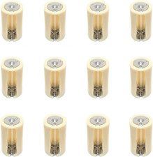 3AA LR6 to D Size Parallel Battery Convertor Adapter Holder Pack of 12 
