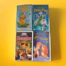 Walt Disney Classics VHS Bundle Of 4 Disney Video Tapes - Excellent Condition 